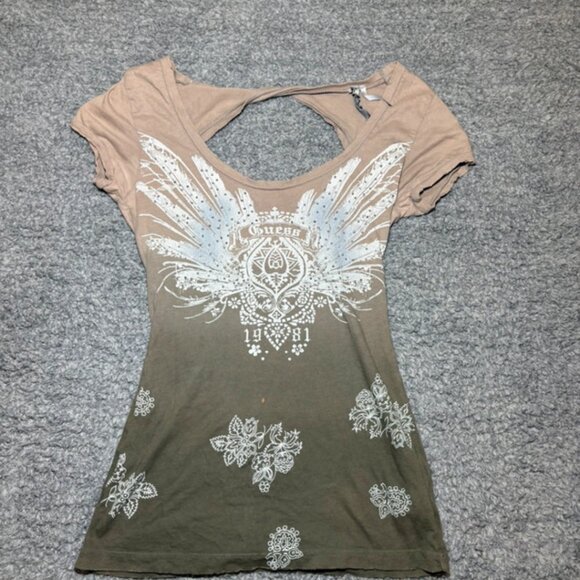 Y2K Guess Baby Tee - Picture 1 of 4